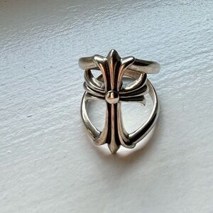 Chrome Hearts infinity cross ring. 925 Sterling Silver. Size 9.
